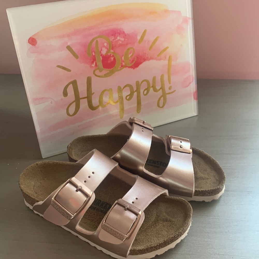 Rose Gold Birkenstock